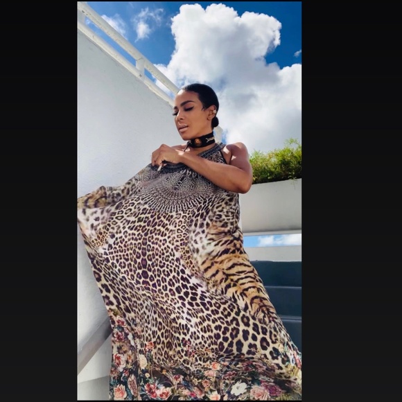 Camilla with Love One Shoulder Kaftan dress - Picture 2 of 2